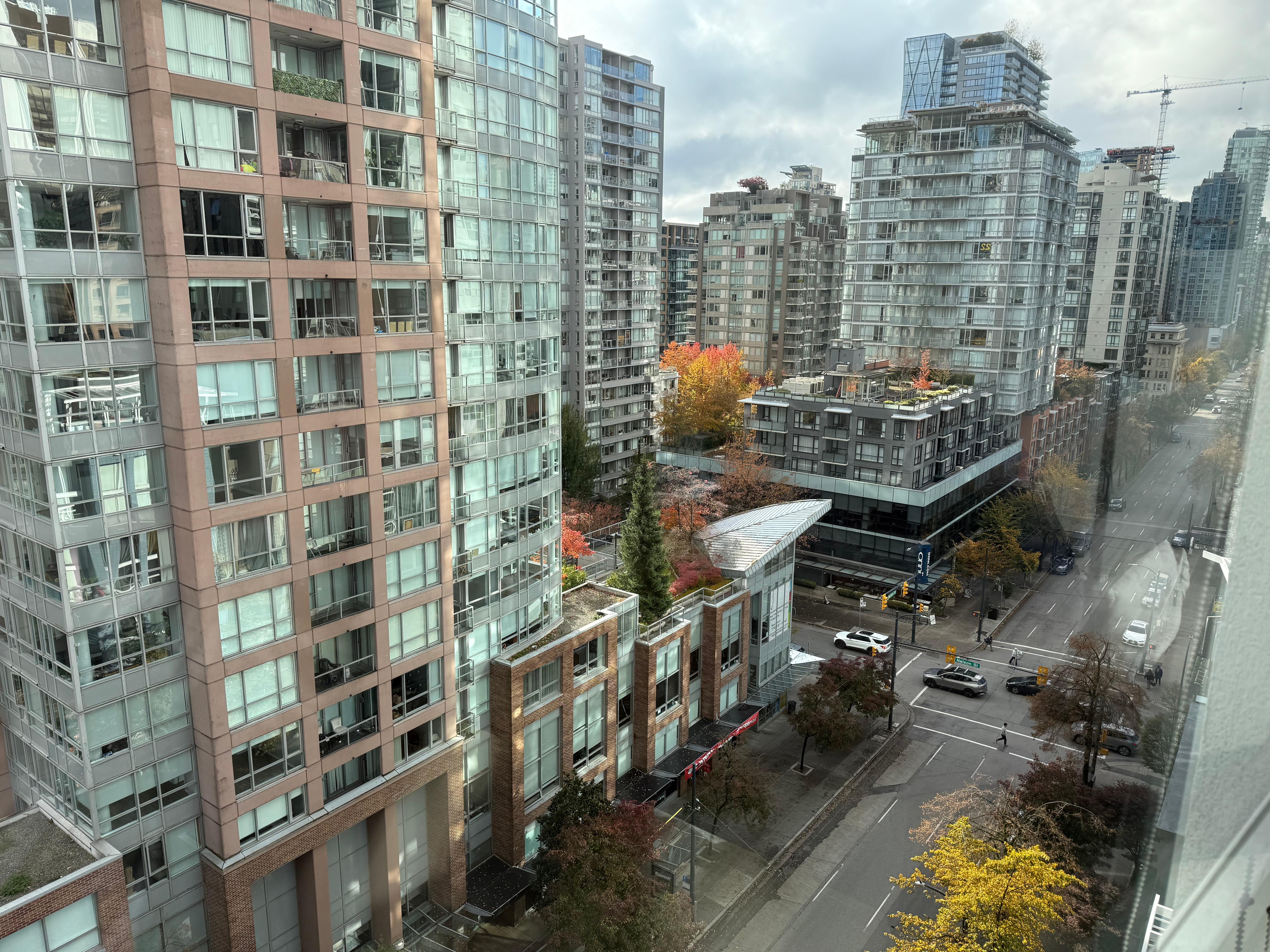 From our window in Condo - Seymour Street 