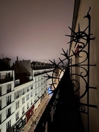 From my balcony in the early morning.