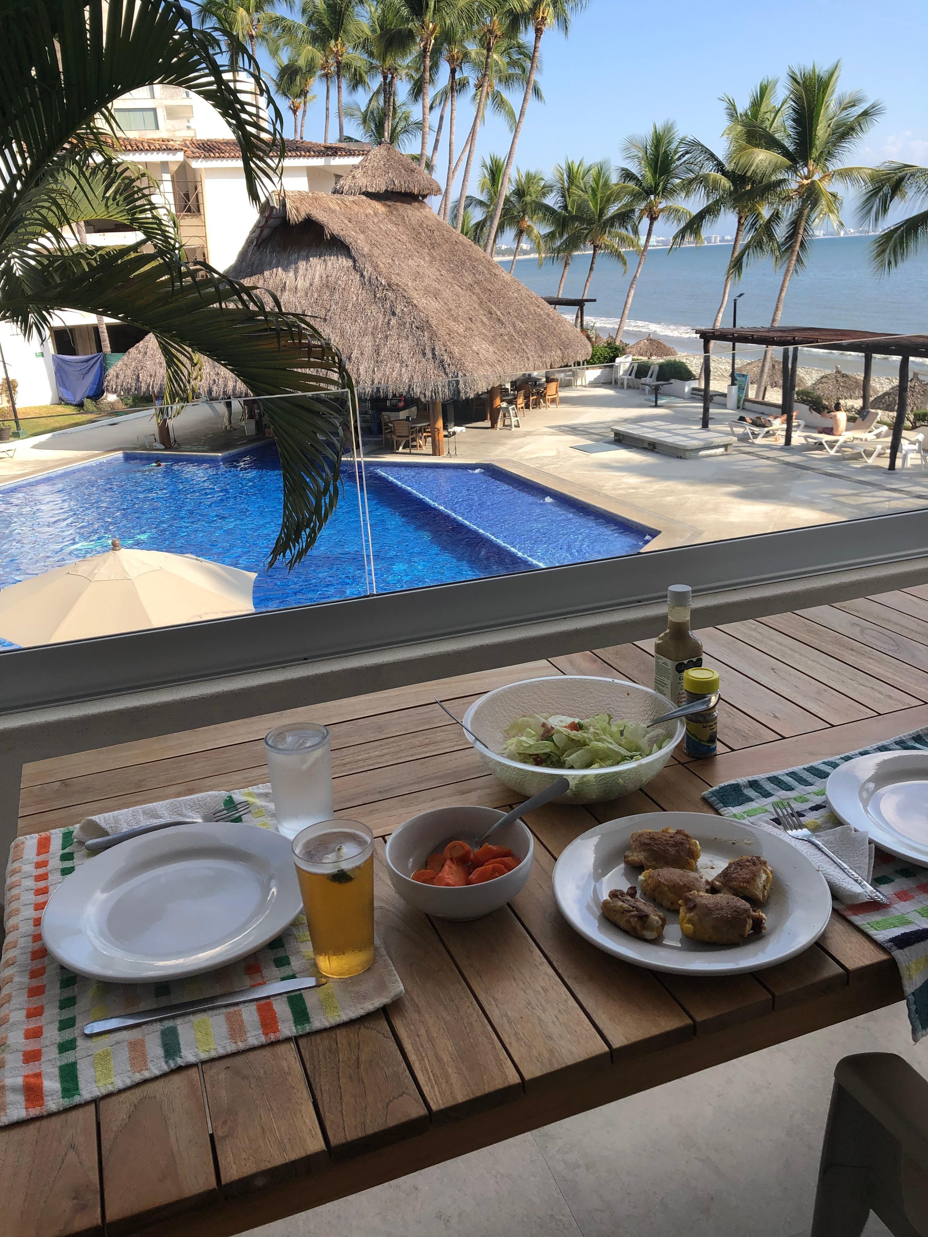 Dining “Al Fresco” taking in the best views 