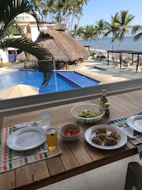 Dining “Al Fresco” taking in the best views