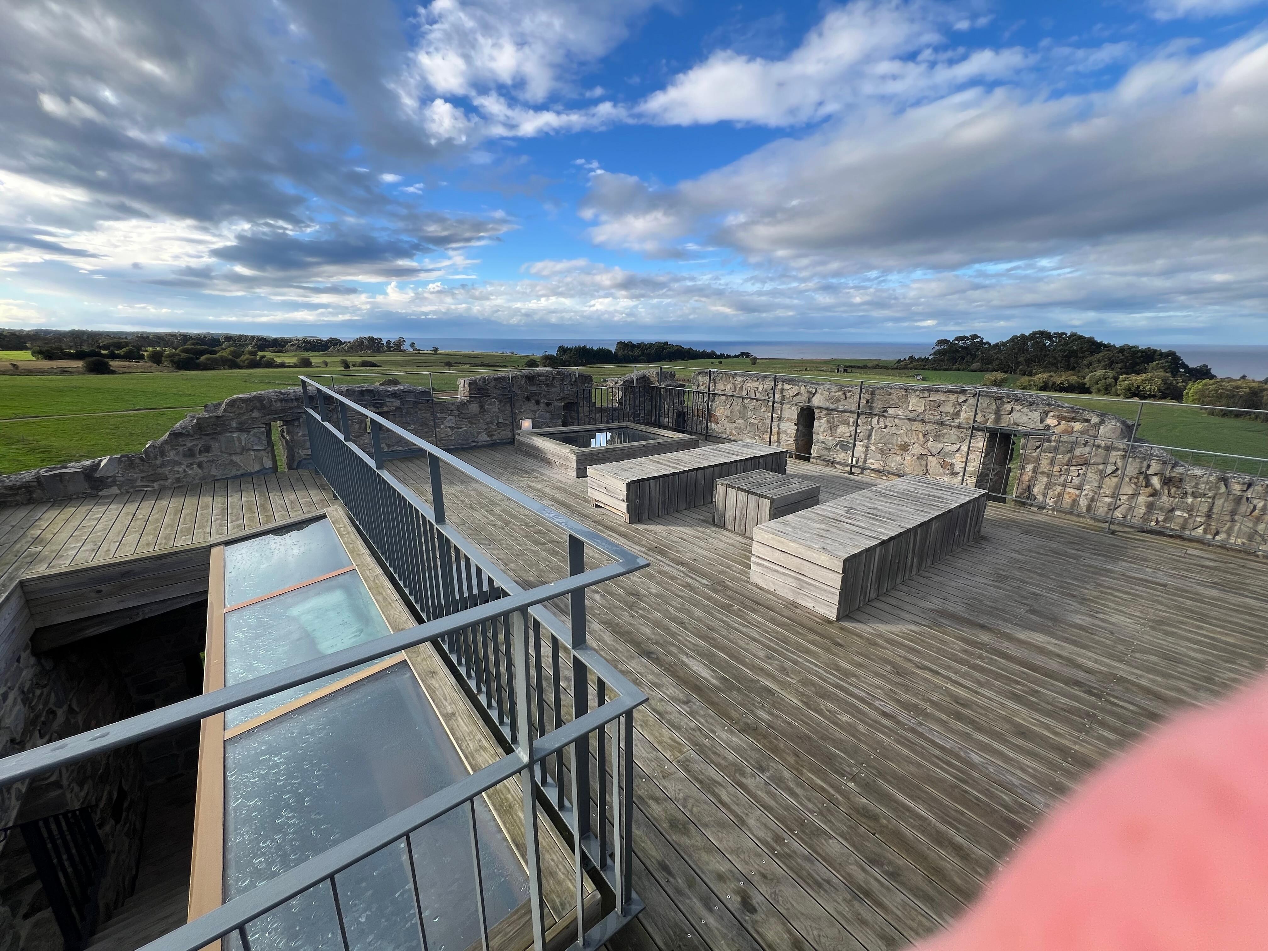 View from the top of the tower