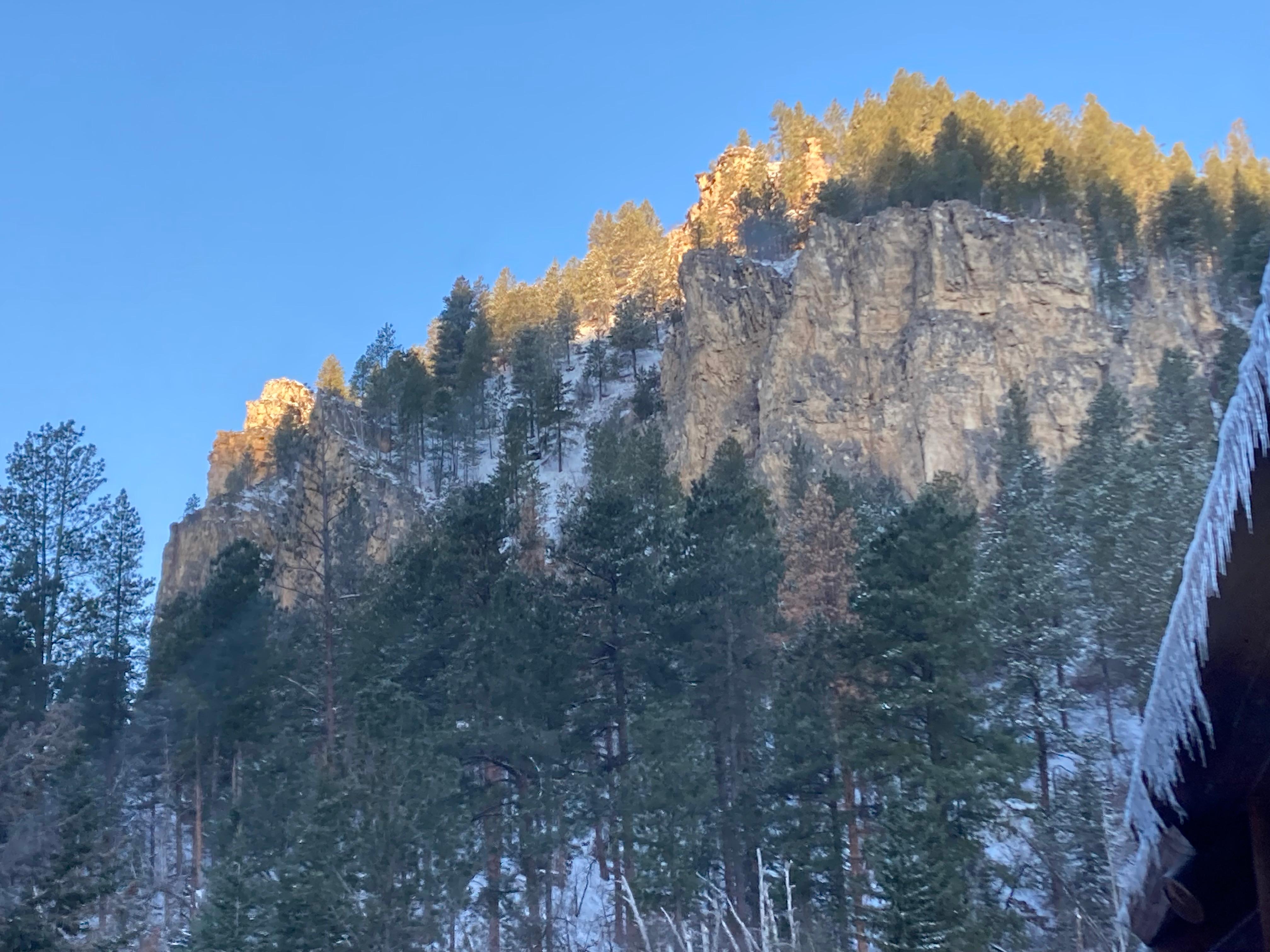Road into Spearfish Canyon