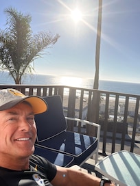 On the deck first day wow what a view