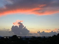 Sunrise from the rooftop!