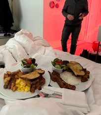Breakfast in bed!