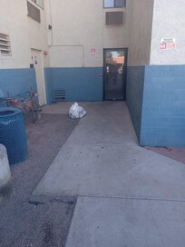 Outside Entrance to Rooms Hallway