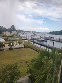 View fom my hotel room. I didn't get to take many photos, but trust me it beautiful, peaceful and clean
