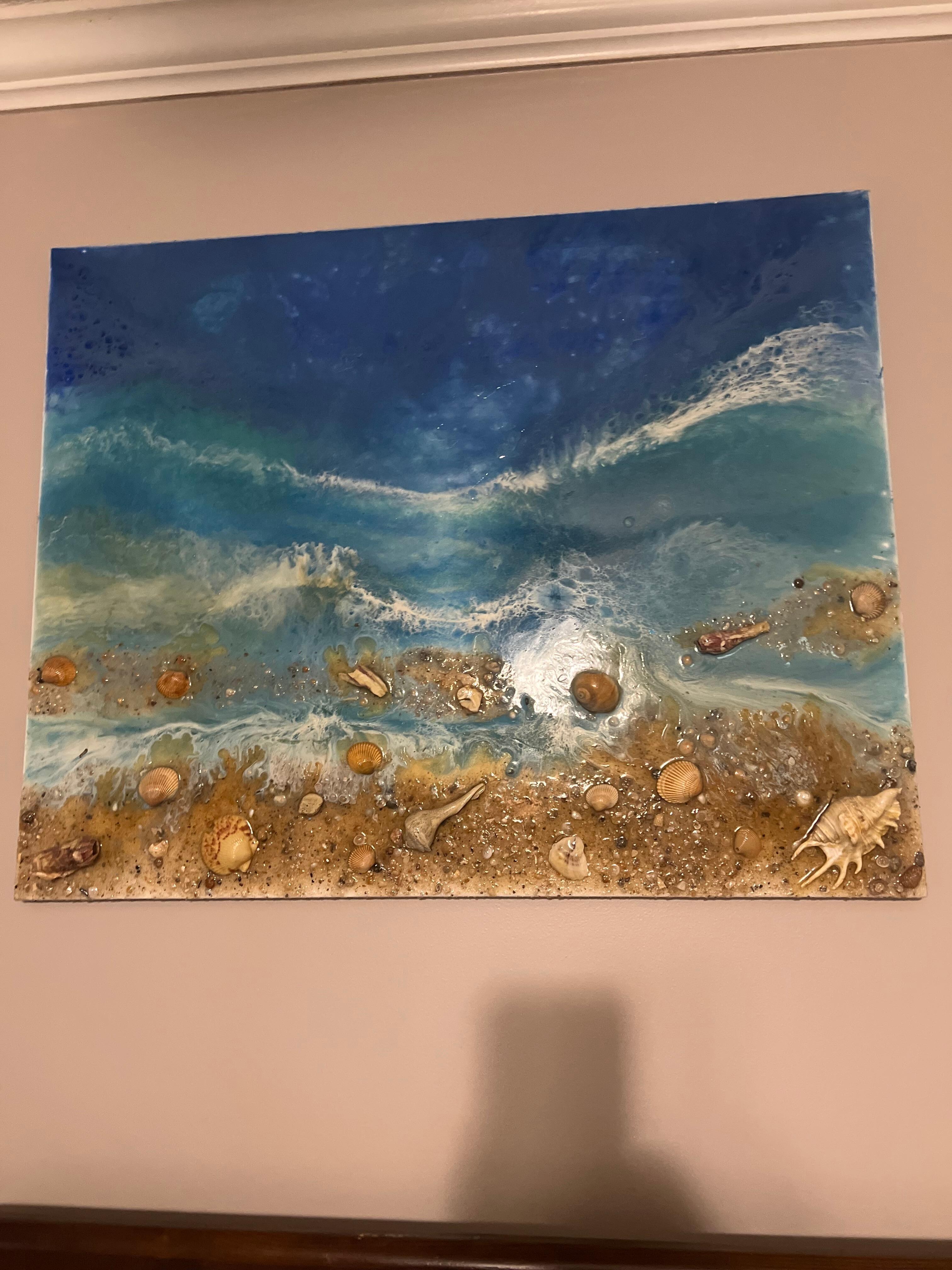 Beautiful artwork through the home