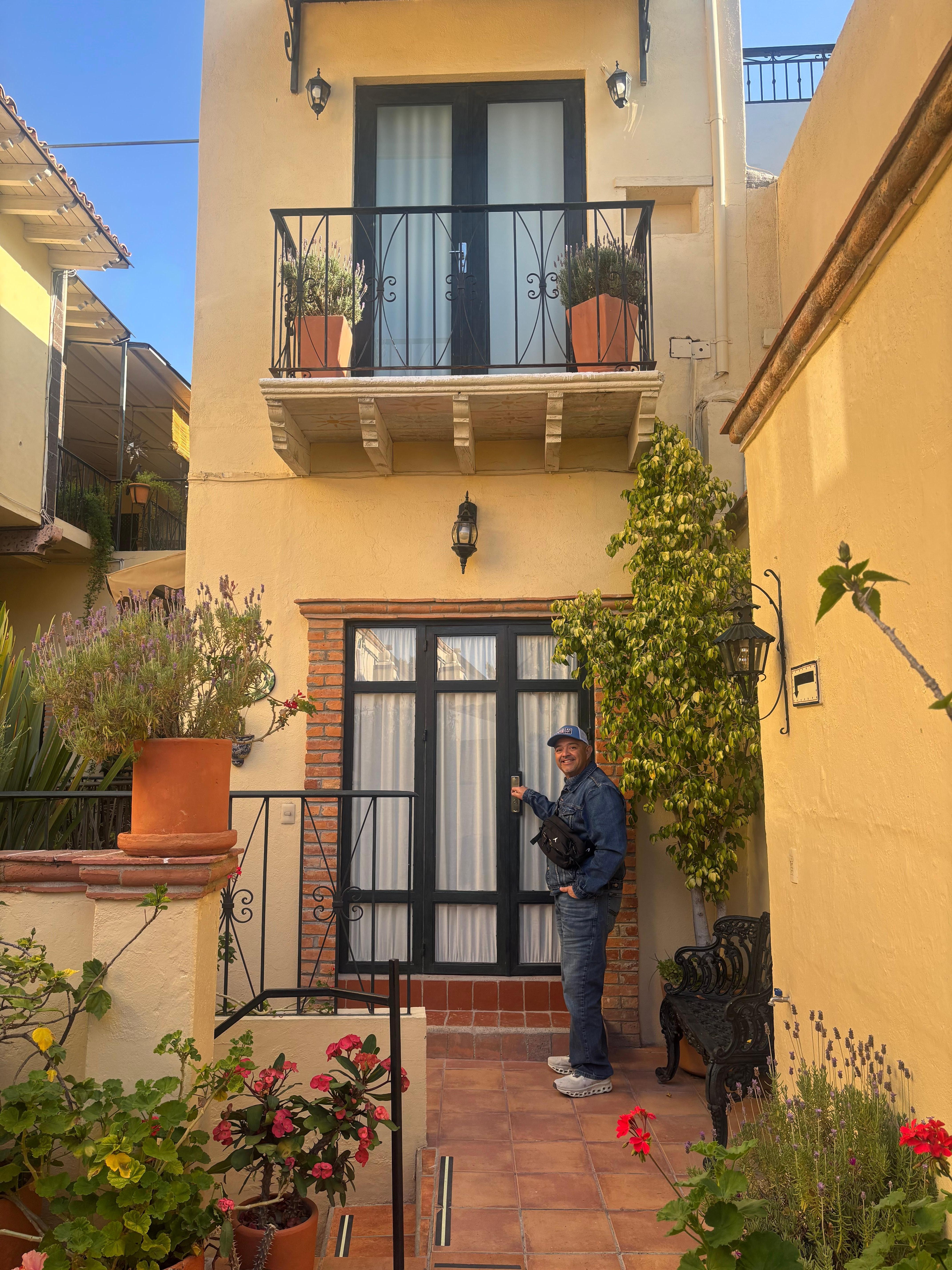 Entrance to our room