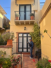 Entrance to our room