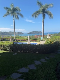 View from condo patio