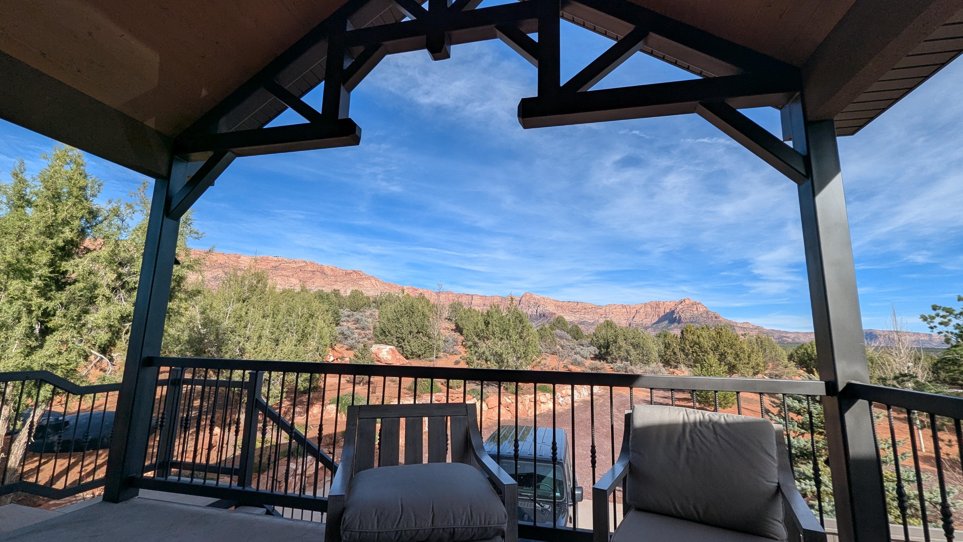 View from the deck/front porch