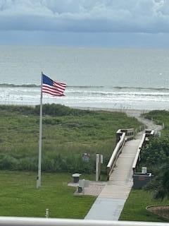 Beautiful property and ocean view from our balcony