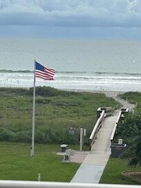 Beautiful property and ocean view from our balcony