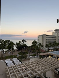 Sunrise from the room, 6th floor
