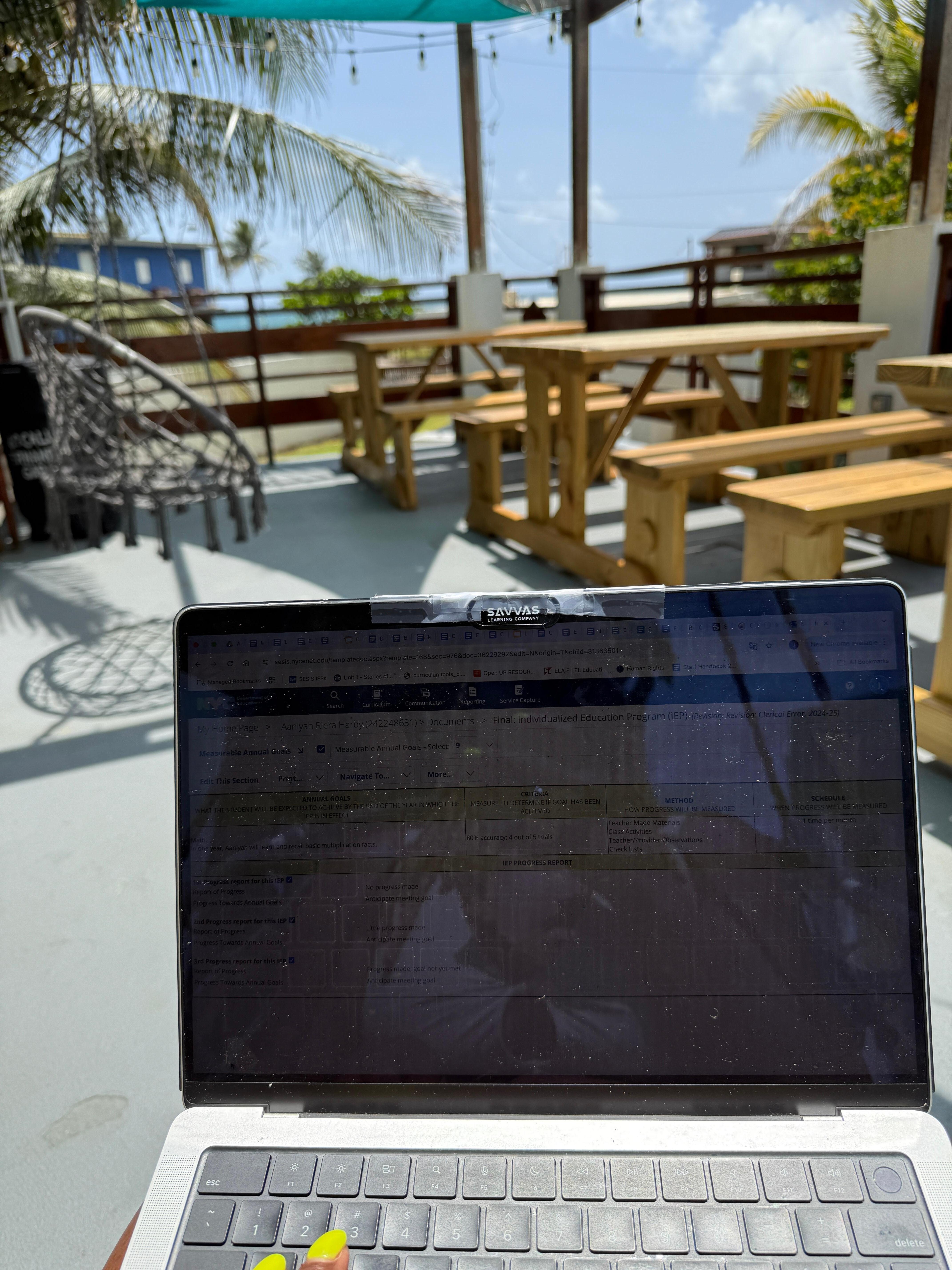 Remote on the rooftop at The Surfing Turtle Inn🐢