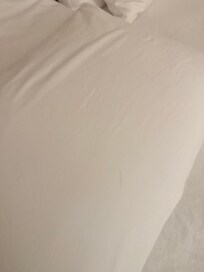 Stains in pillowcases