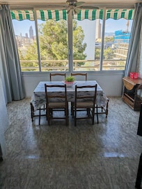 Furniture a bit dated but ok