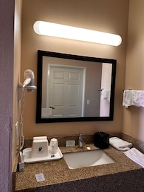 The light flickers when you first turn it on