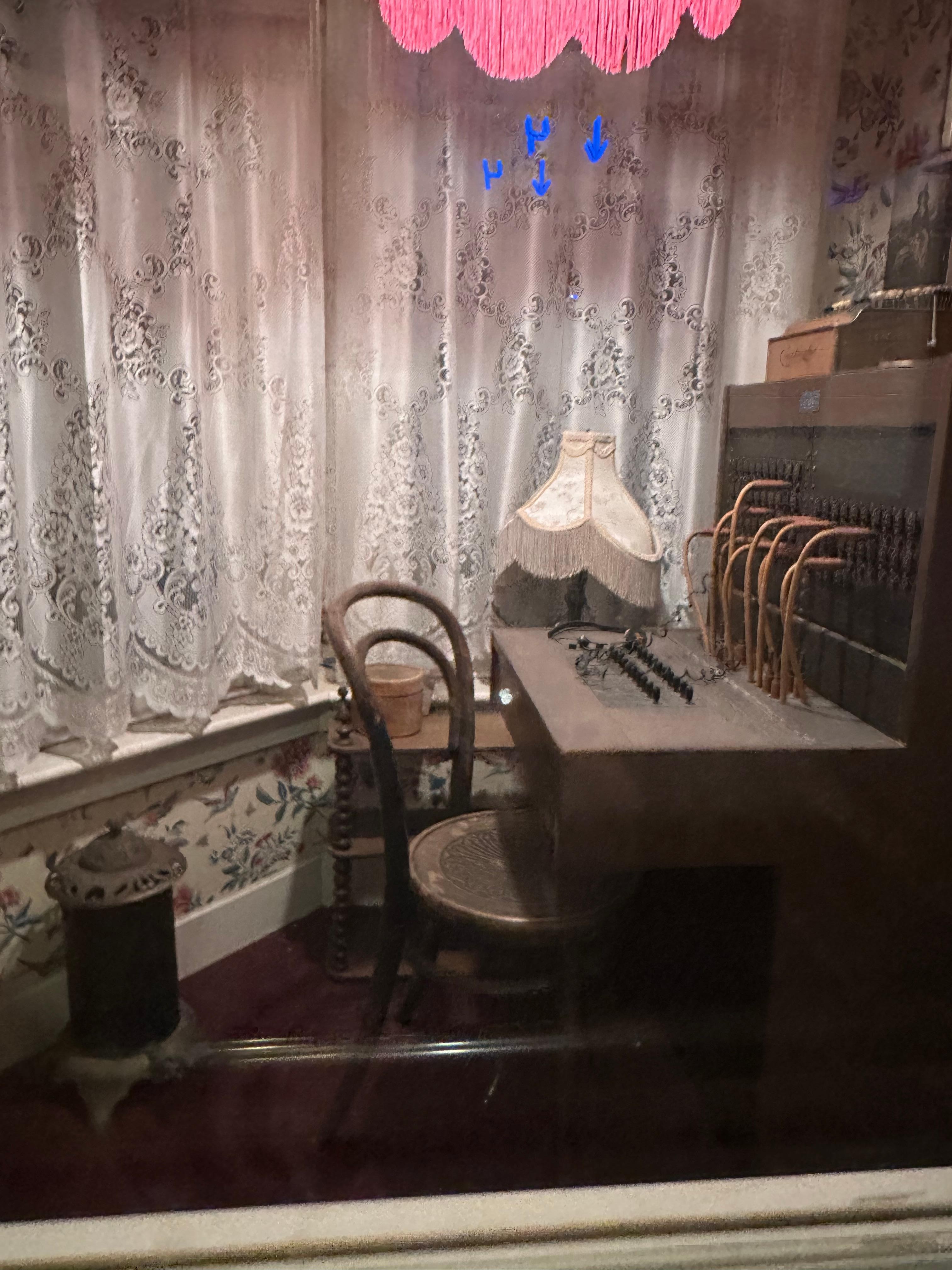 Display from elevator