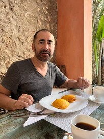 En el desayuno delicioso!