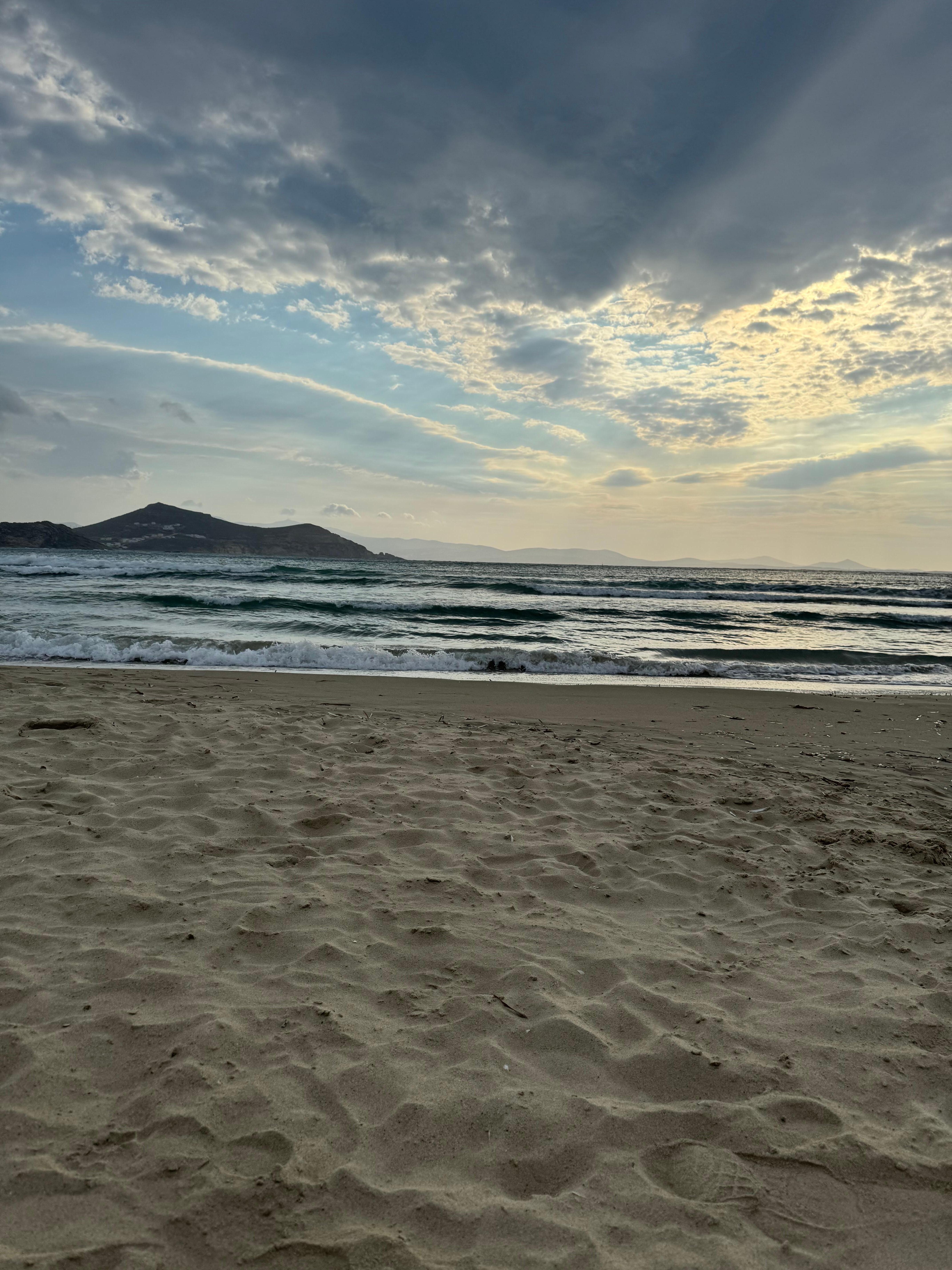 The beach is very close.