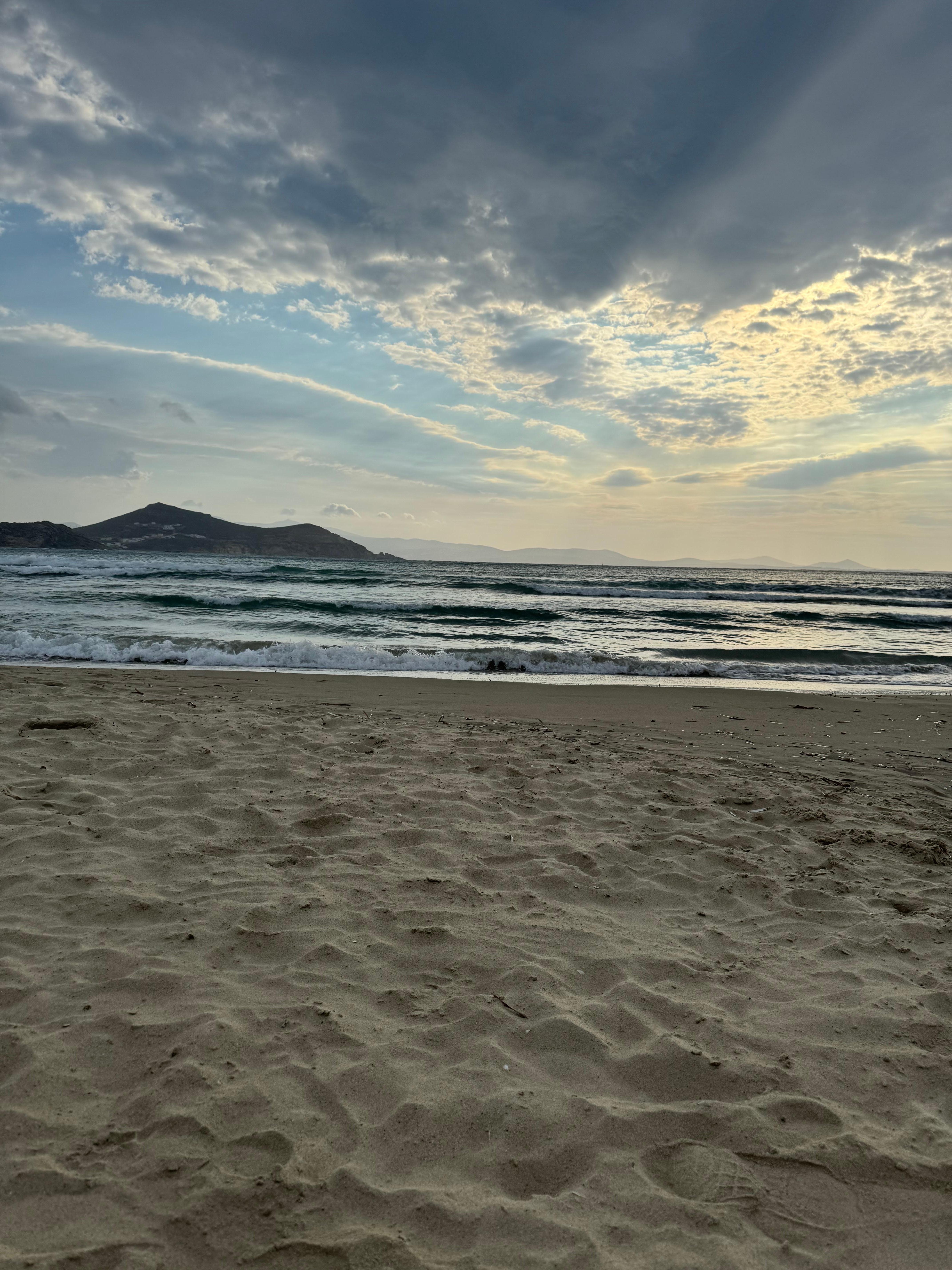 The beach is very close.
