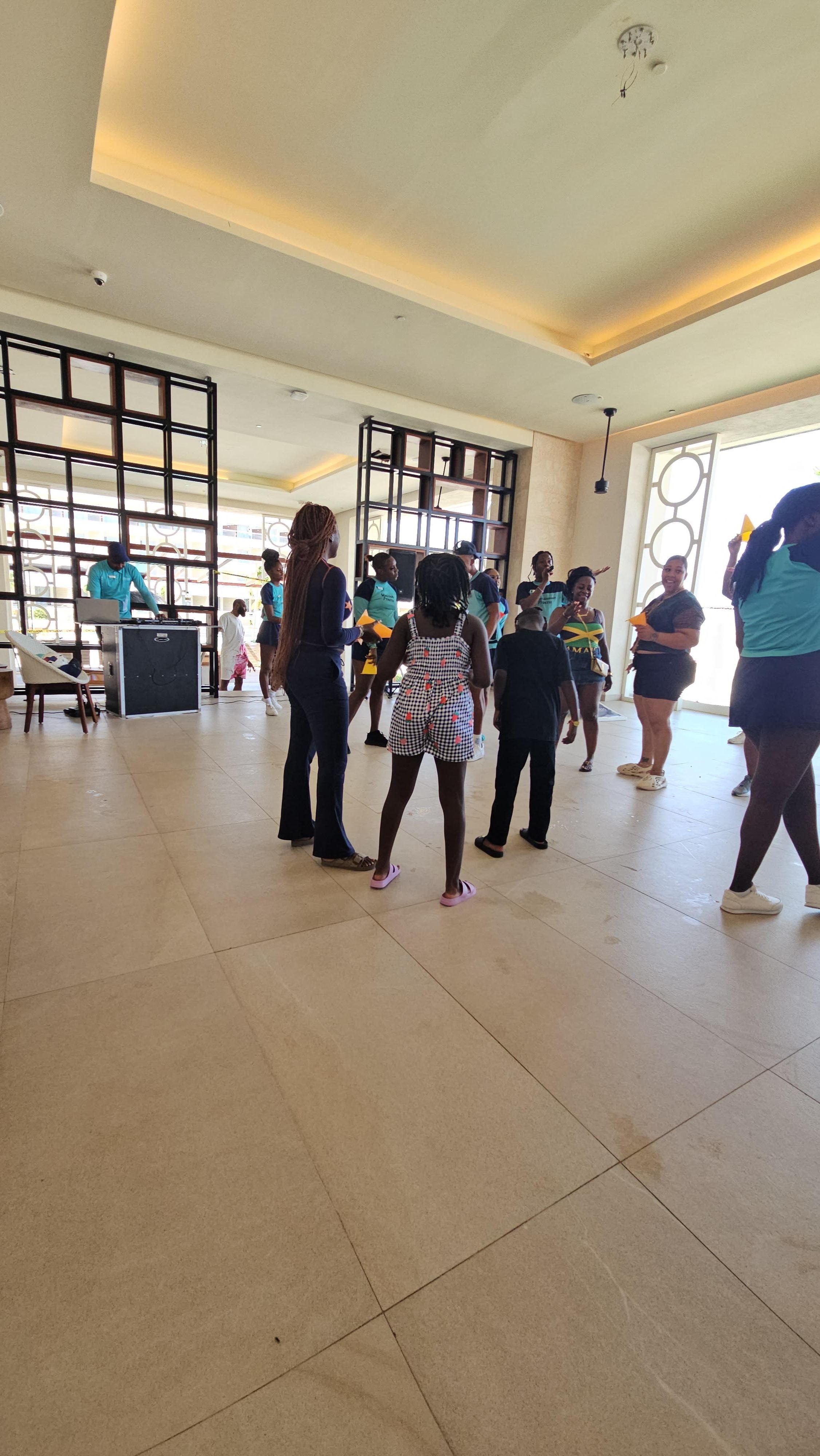 Entertainment team top notch