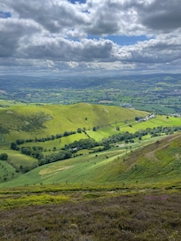Up near Moel Famau AONB