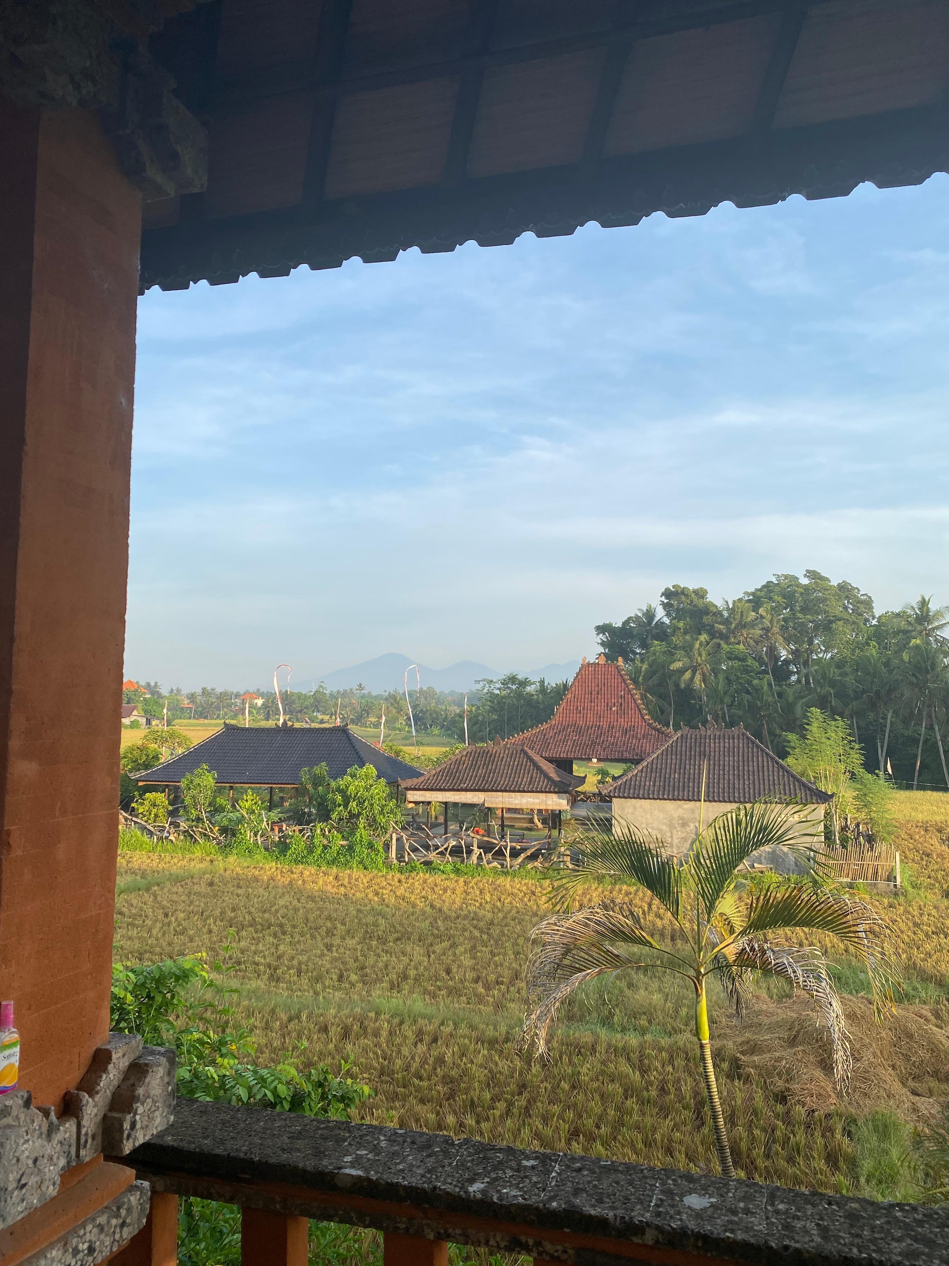 View from the balcony of the View Suite