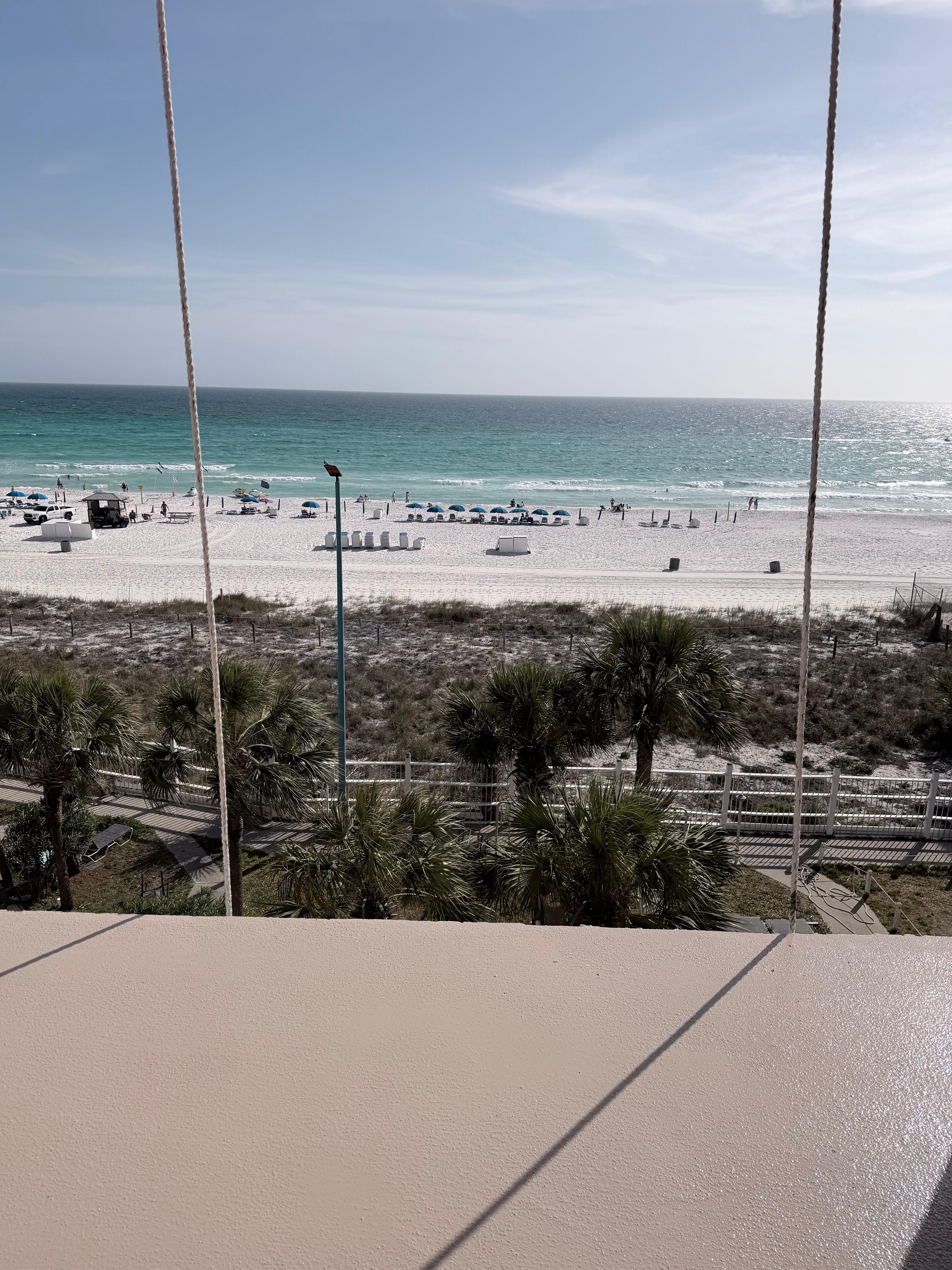 The balcony view I paid for I guess. Would have loved to been able to sit on it