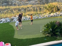 Loved the putting green.