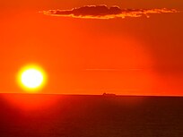 Sunrise from balcony