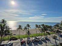 Taken from the penthouse of the complex