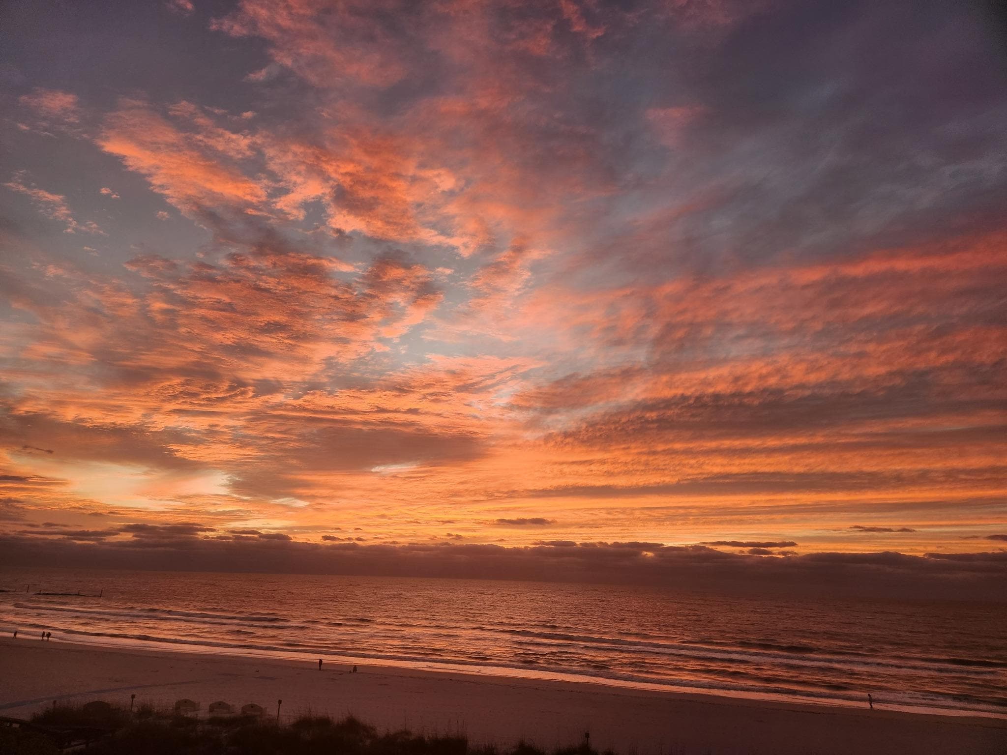 The view from our balcony!