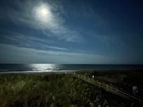 Night view from the condo balcony!