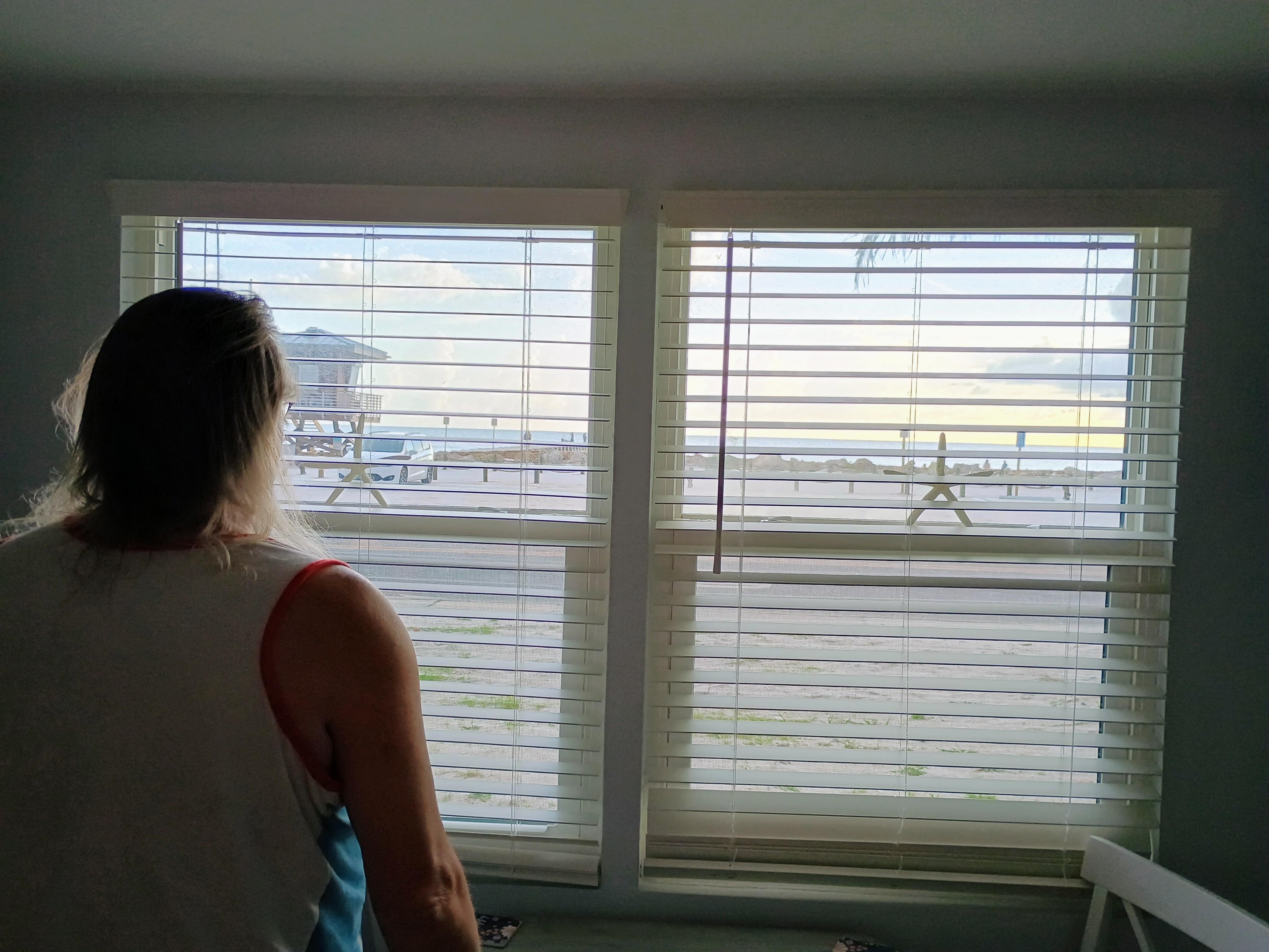 View from the front windows 😊