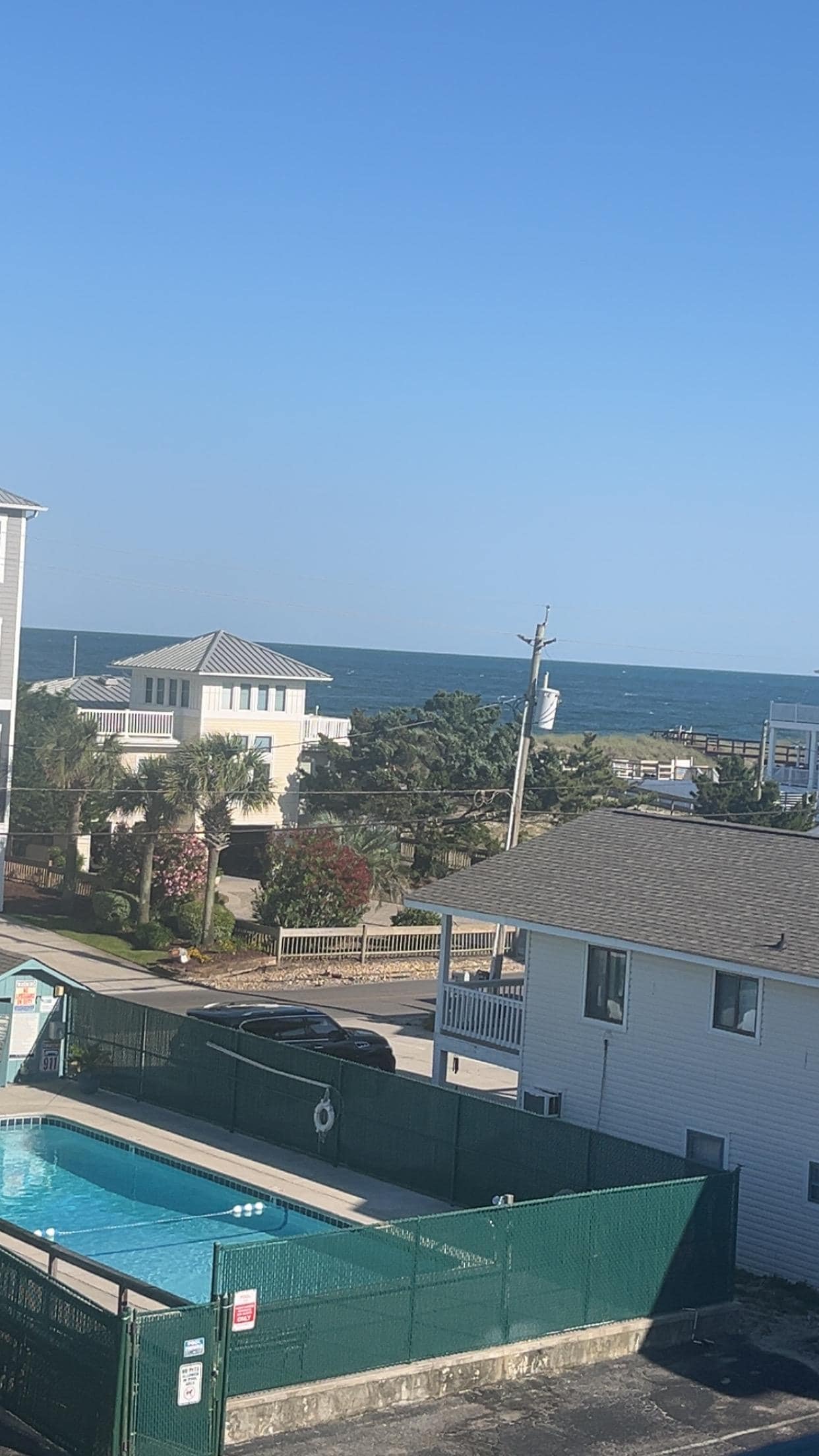View from the balcony 
