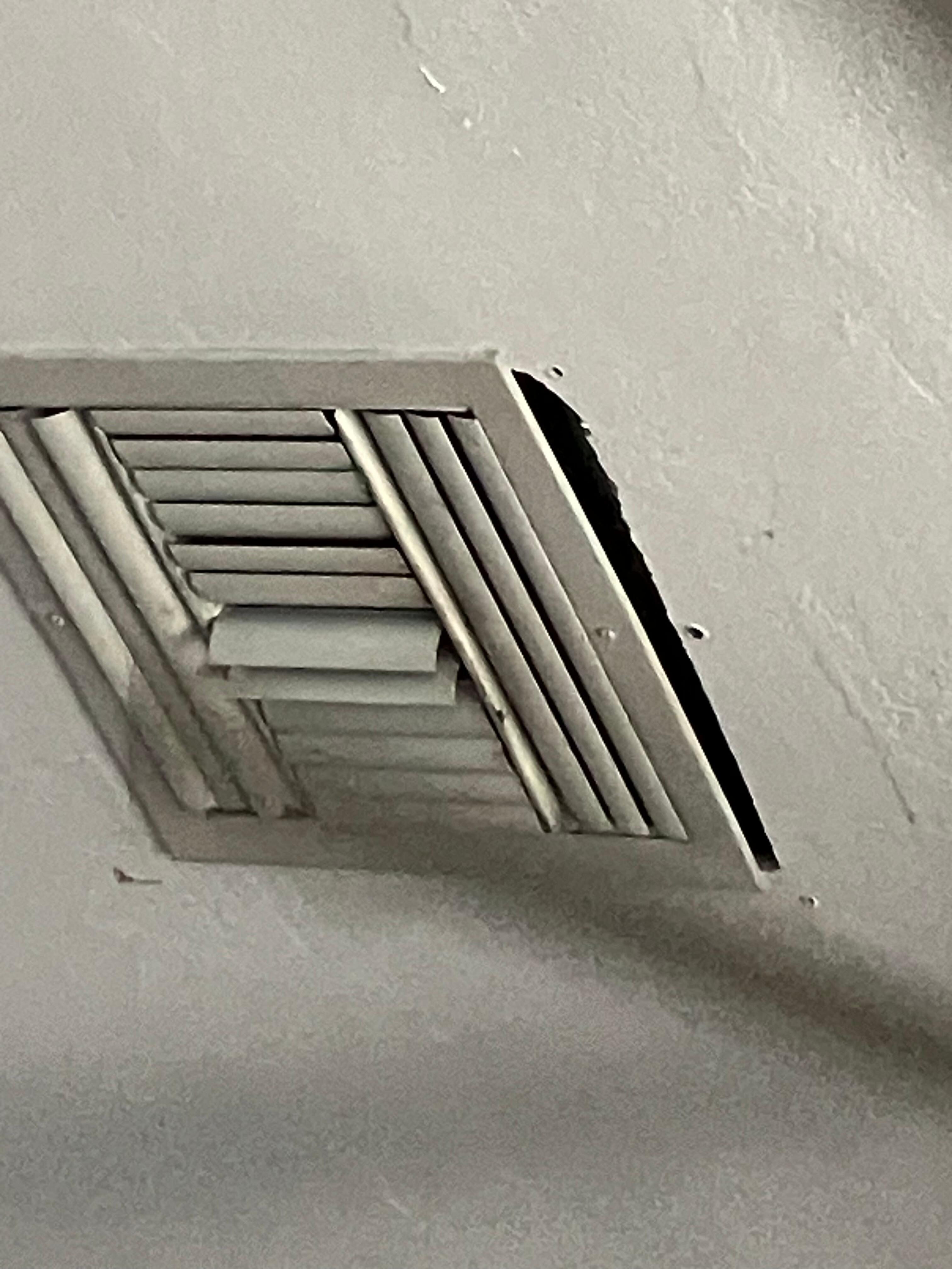 Dirty vent