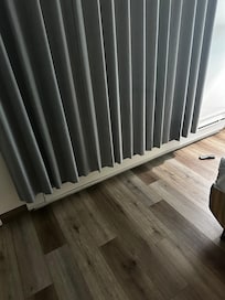 No ac unit to where the heater might have been