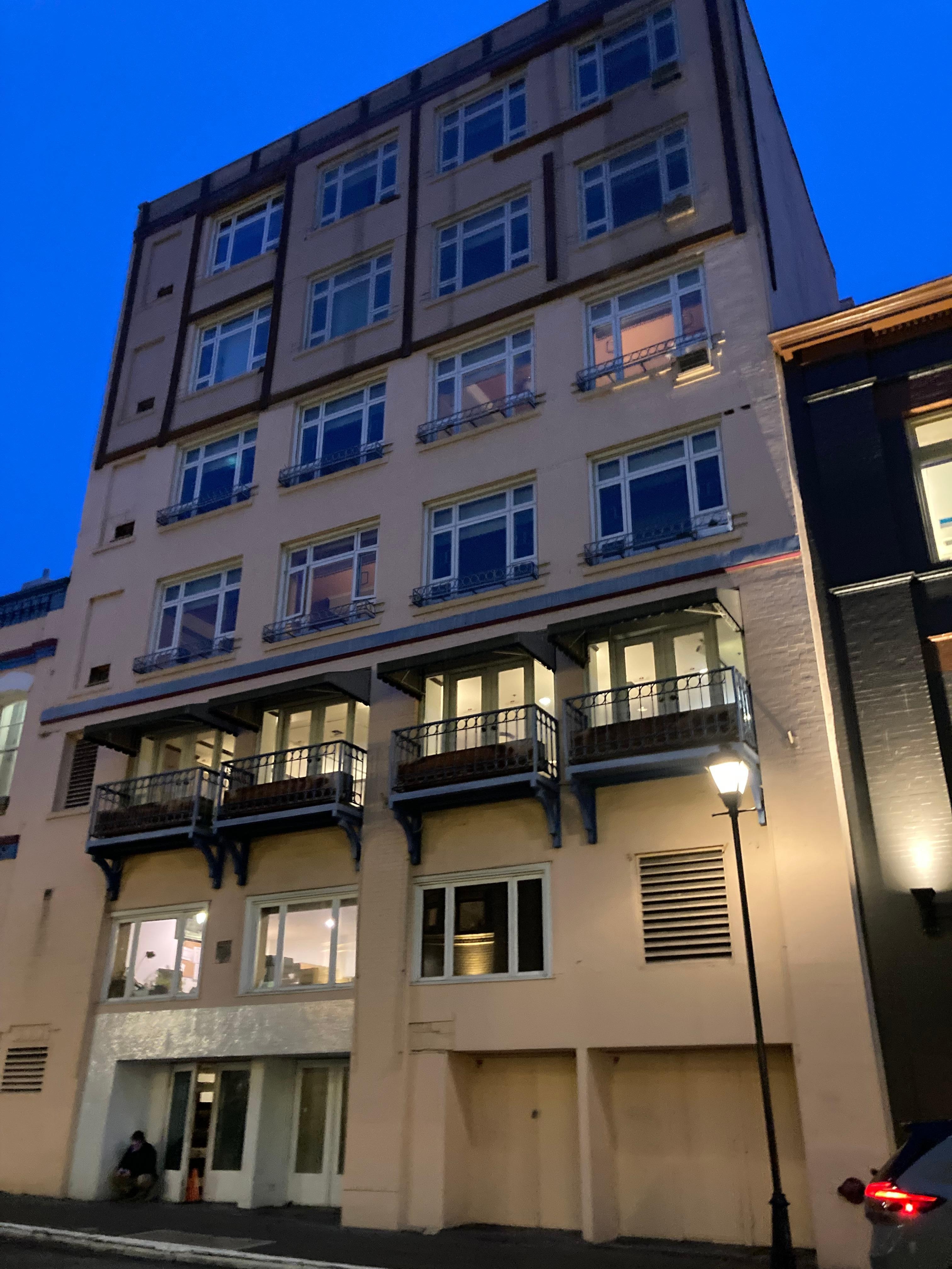 Backside of the Bedford Regency 