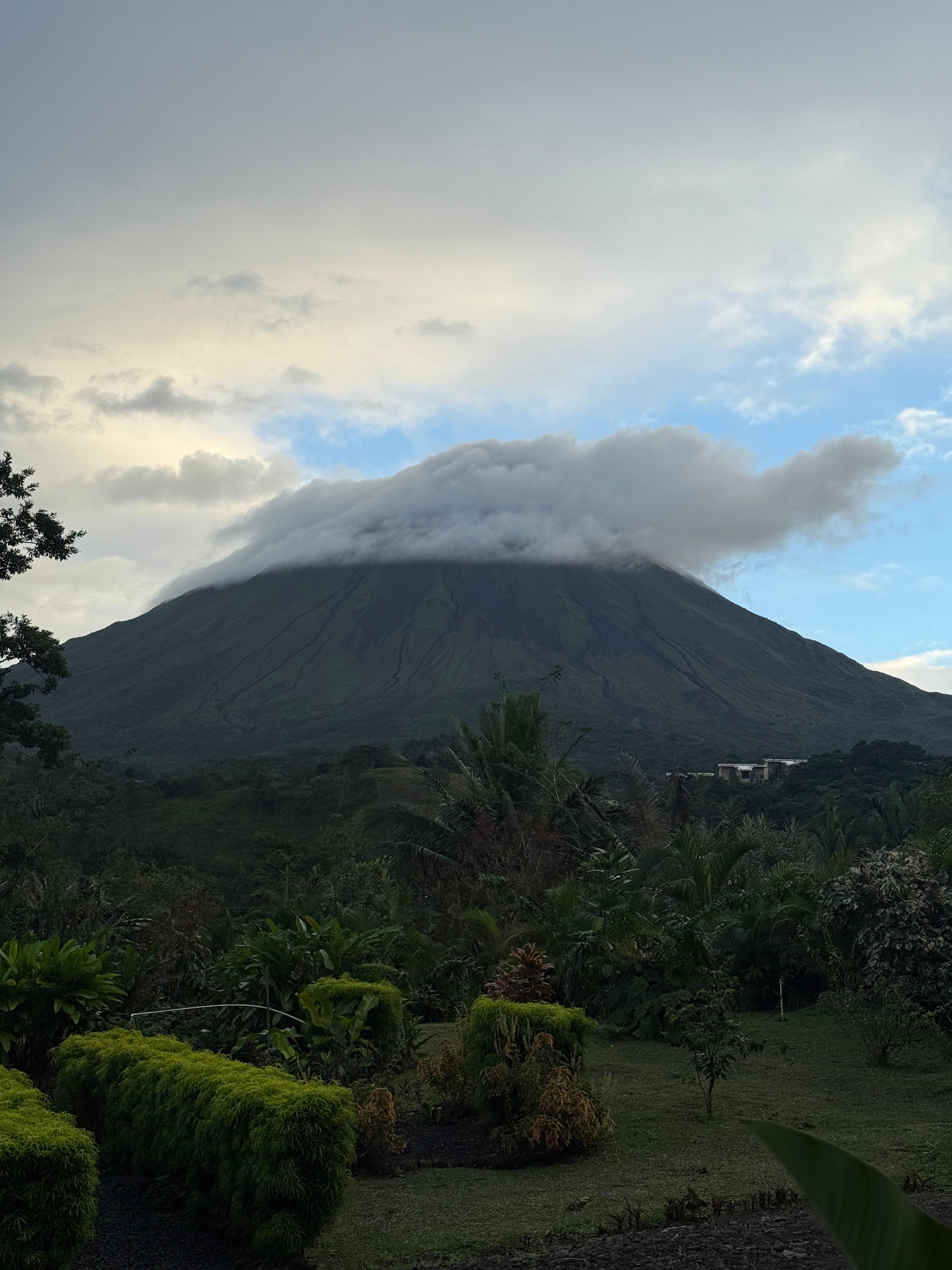 Drone shot from the front of the cabin. You can see a little fish pond area thats on the premises :) 