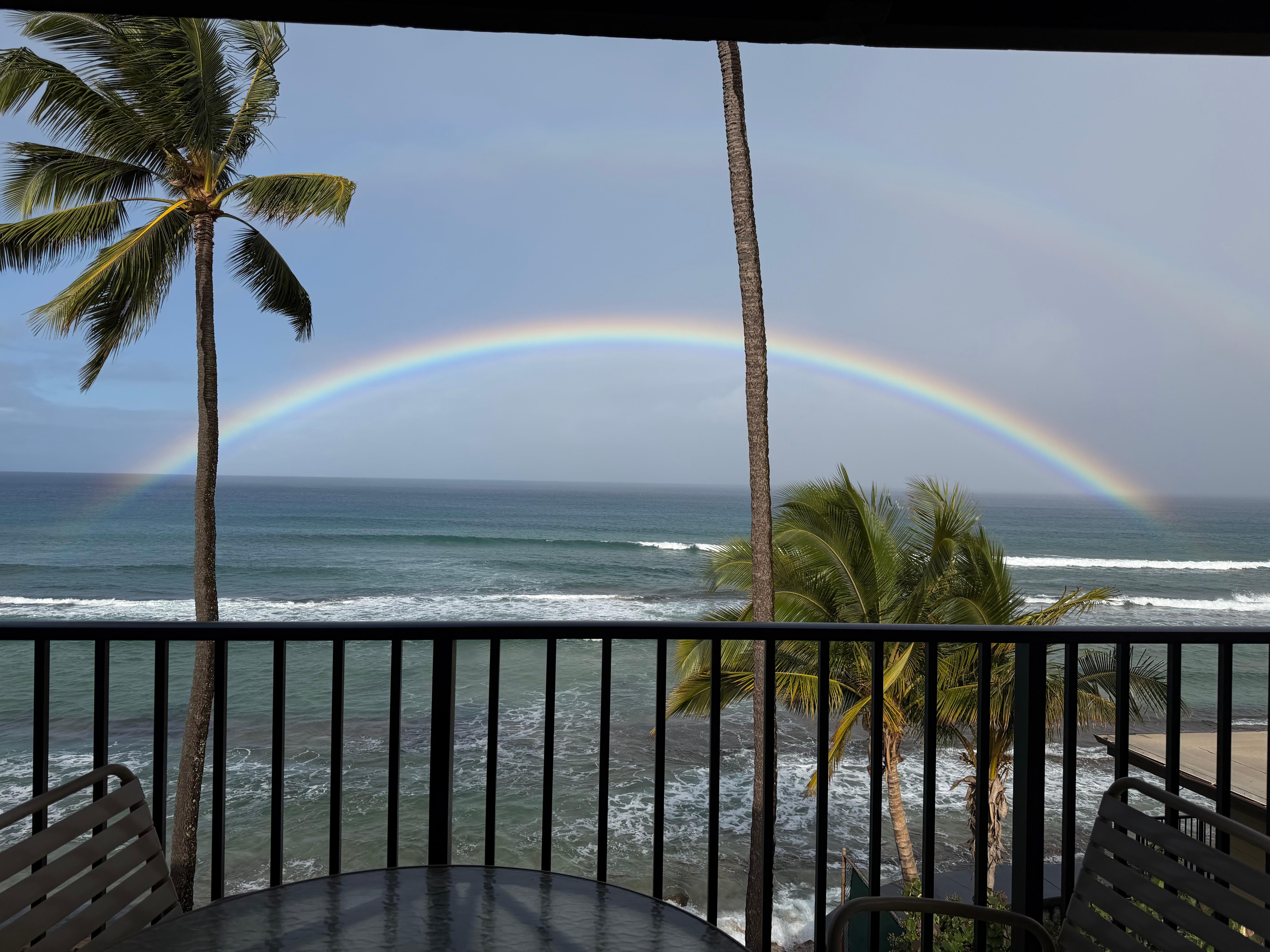 View from lanai 