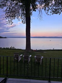 Wonderful views East.