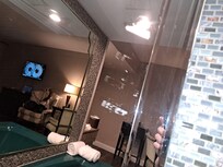 Simple tape residue that can be cleaned in 2 min