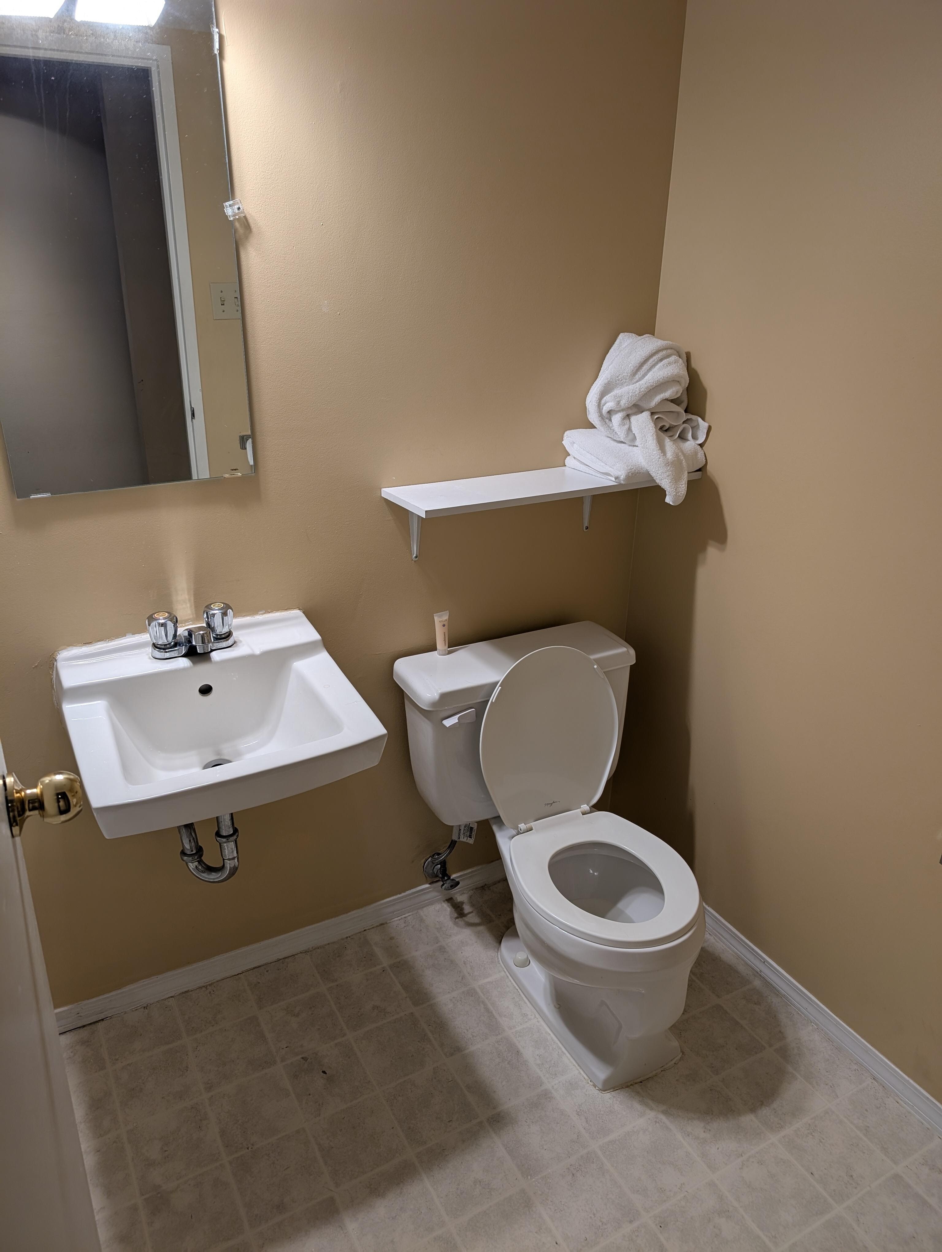 Outdated fixtures/poorly maintained 