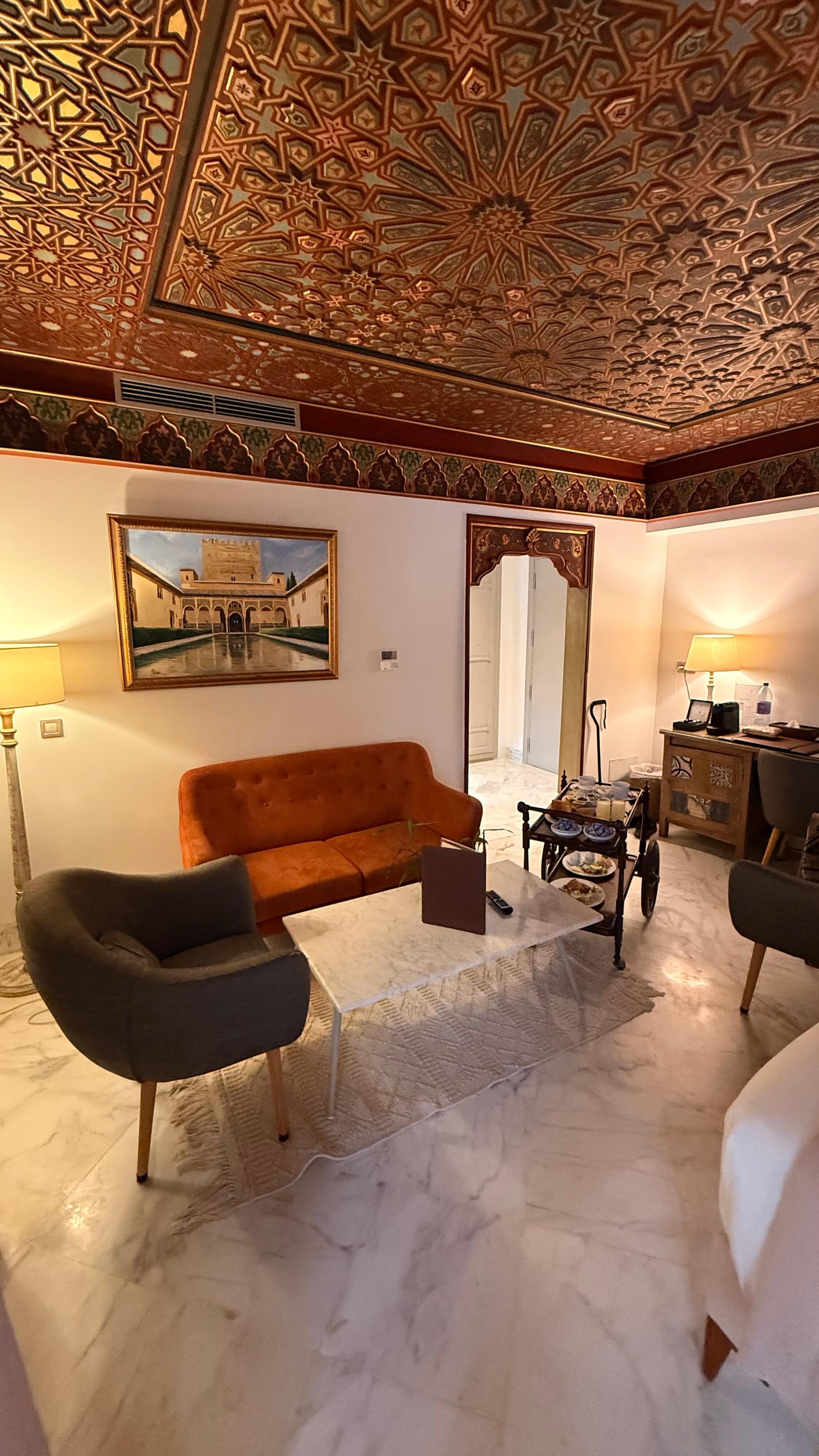 Where tradition meets refined comfort. Every corner of the suite is thoughtfully designed—inviting you to relax while surrounded by timeless elegance.