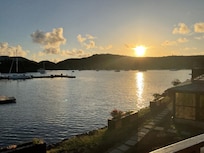 Morning coffee brewed in the well appointed kitchen, sipped while watching the sunrise!