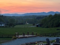 Sunset at Three Sisters Retreat
