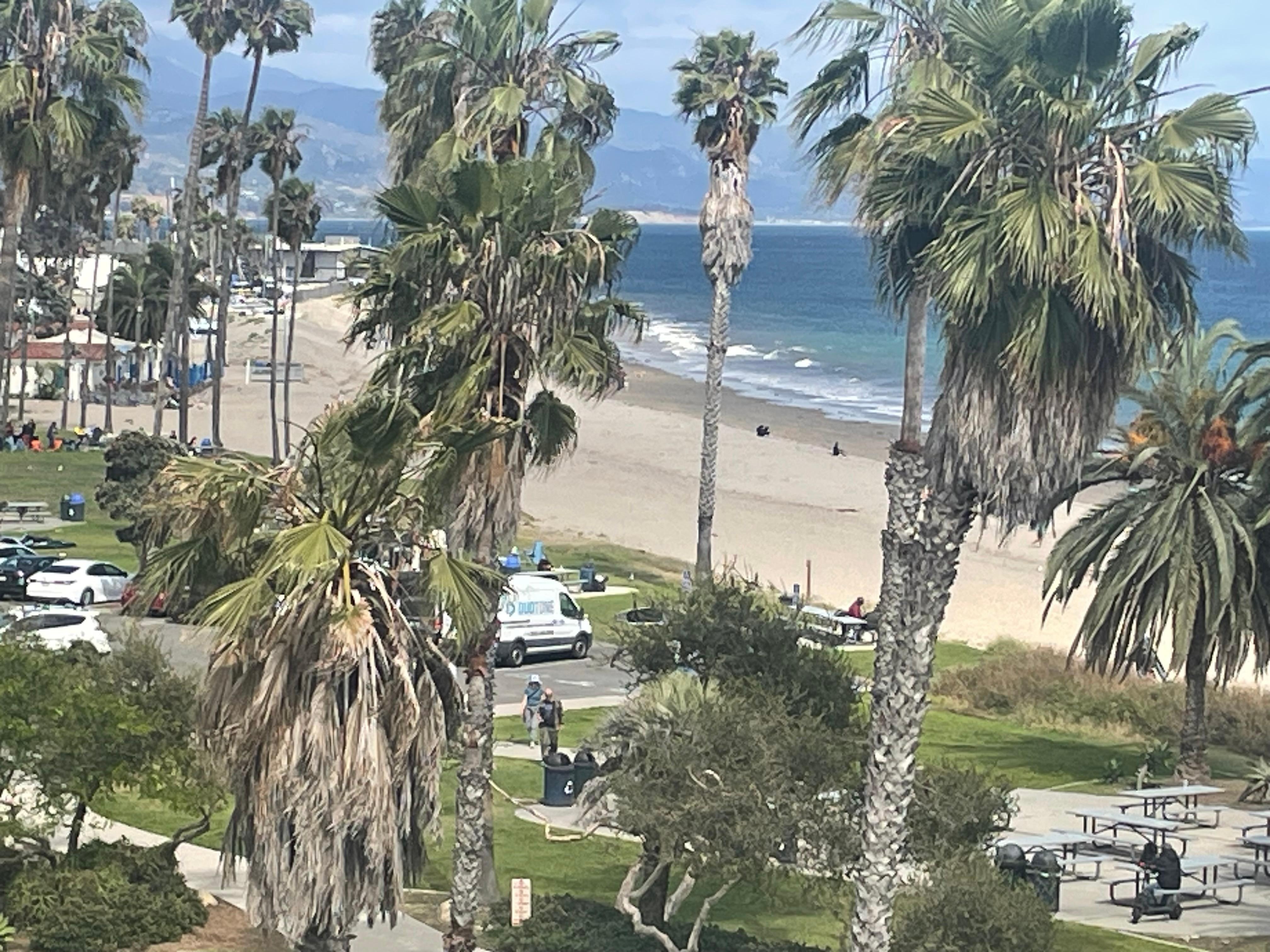 From rooftop deck